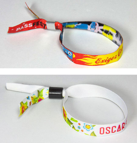 Bracelet en tissu