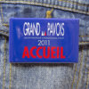 Badge bouton rectangle - Oscar Productions Nantes billetterie et gestion d'accès sécurisée