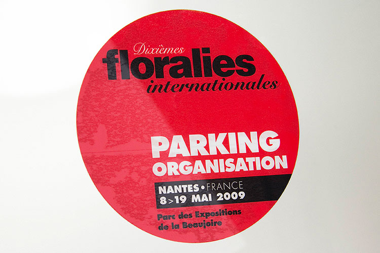 Pass parking, impression vitrophanie Oscar