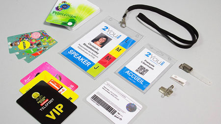 Cartes et badges d'accès personnalisés Cartes et badges d'accès personnalisés