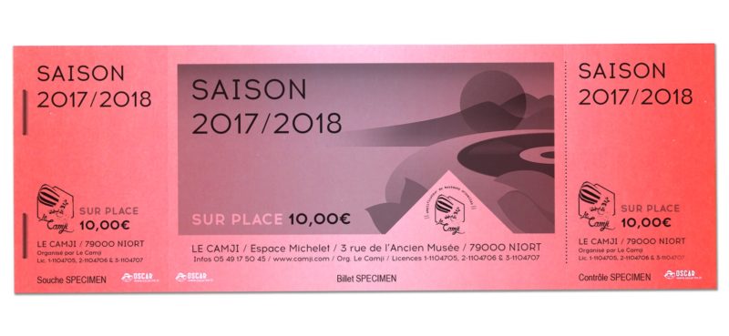 billetterie de saison oscar camji