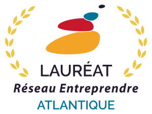 Logo Lauréat Réseau Entreprendre Atlantique