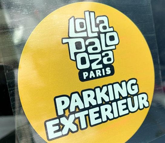 Pass parking OSCAR pour LOLLAPALOOZA 2019